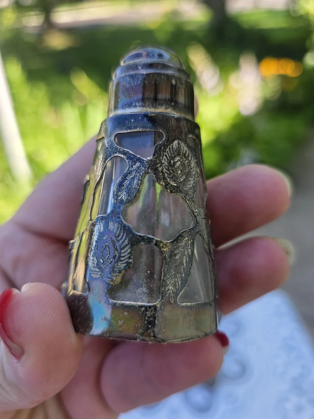 Vintage Sterling Silver Salt & Pepper Shakers - Unbranded